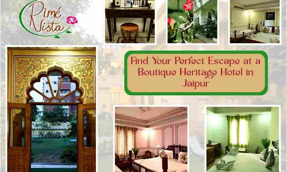 Boutique Heritage Hotel in Jaipur