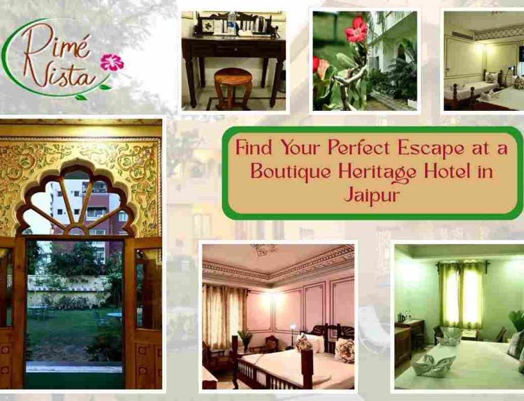 Boutique Heritage Hotel in Jaipur